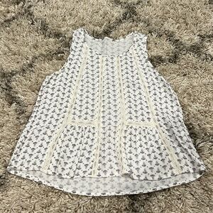 Off White/Cream Lace Tank